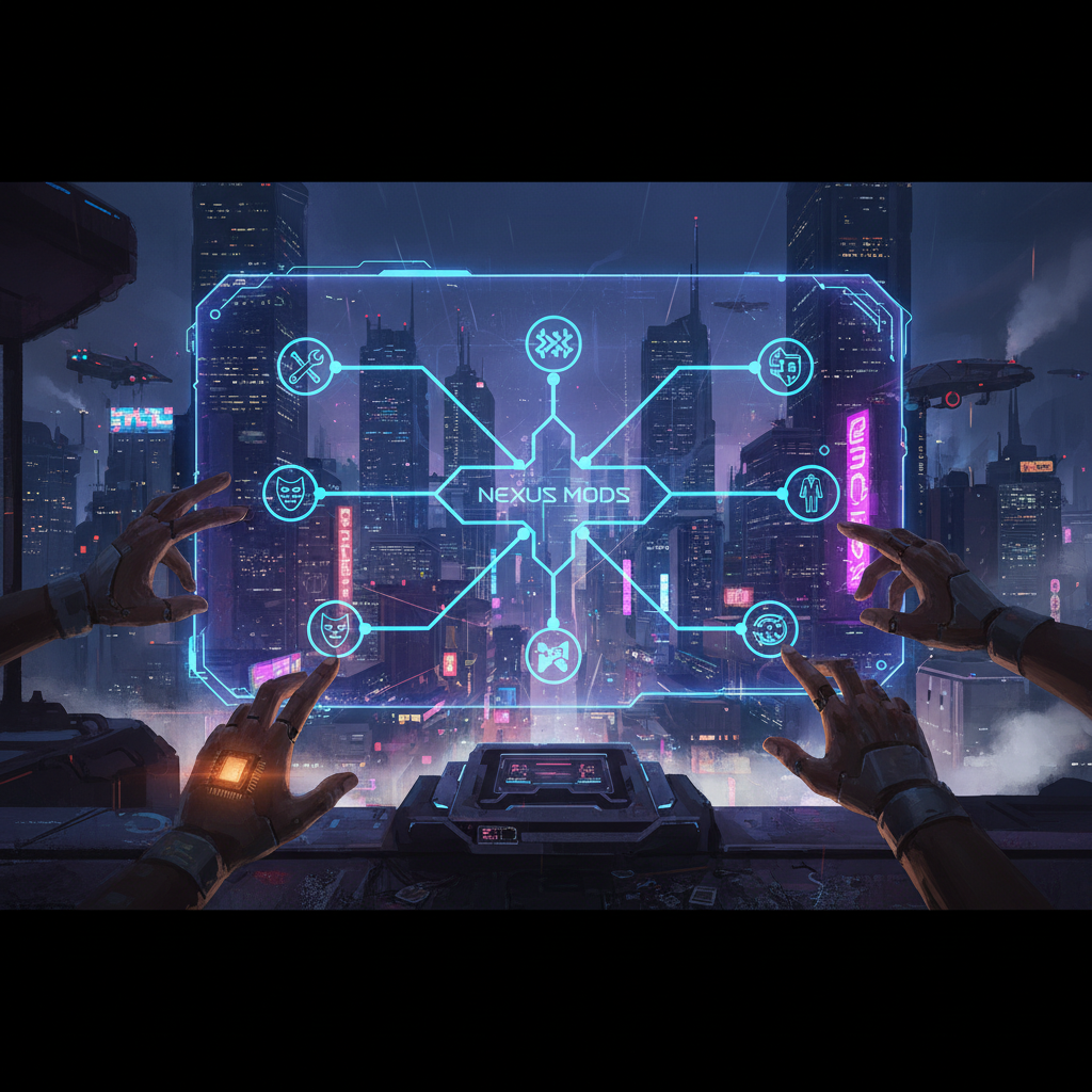 Expanding Cyberpunk 2077 Dialog Selection: Nexus Mods Possibilities — illustration