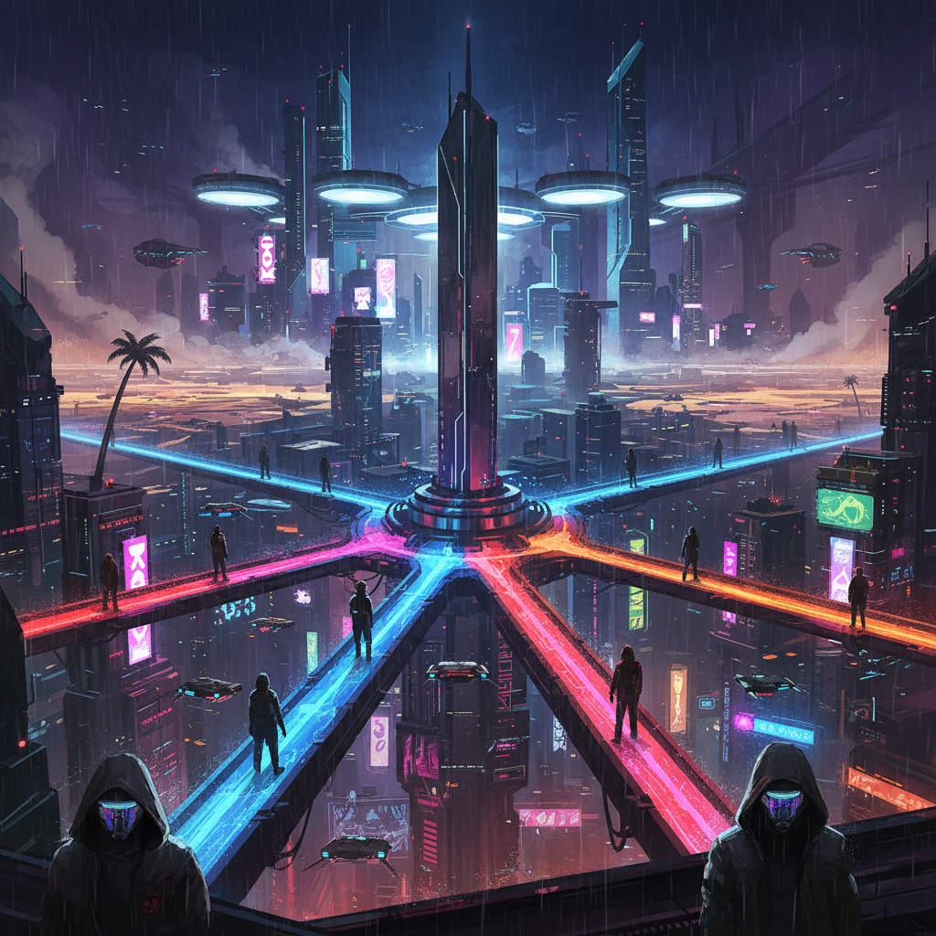 Cyberpunk 2077 Endings Guide — illustration